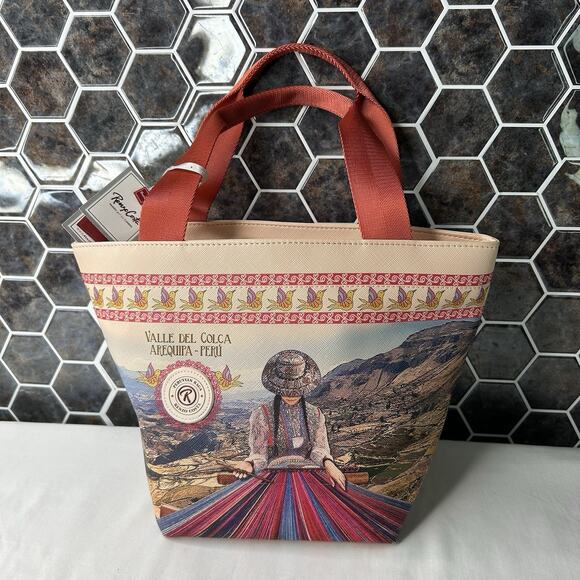 Renzo Costa Peruvian Bags Valle Del Colca Arequipa Peru Bag Purse W Tag - Picture 1 of 7